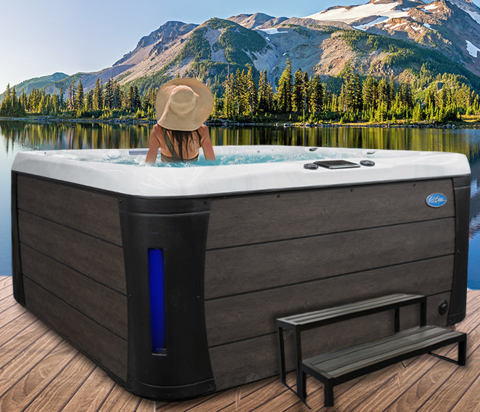 Calspas hot tub being used in a family setting - hot tubs spas for sale Pearland